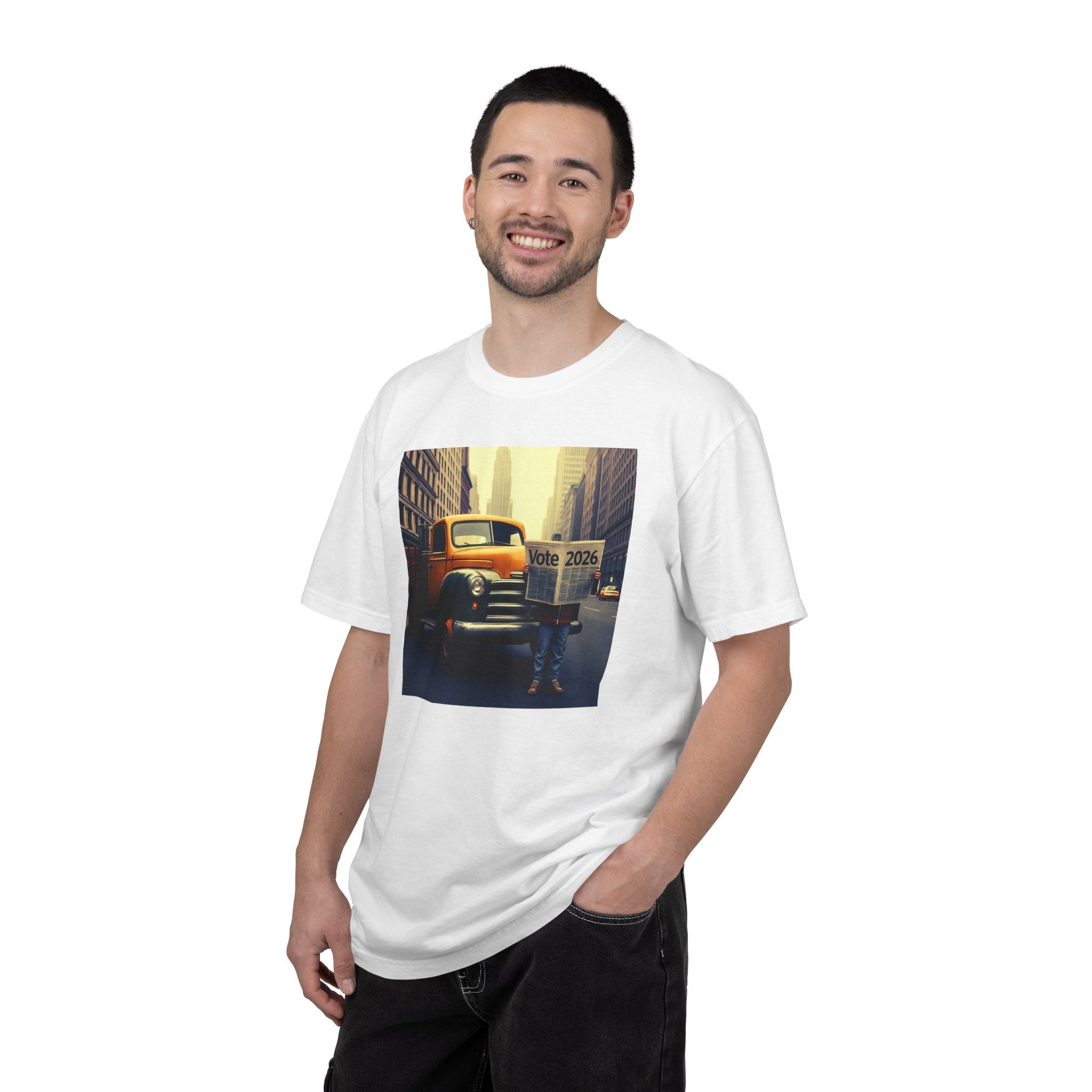 Vote USA 2026 Vintage Truck T-Shirt