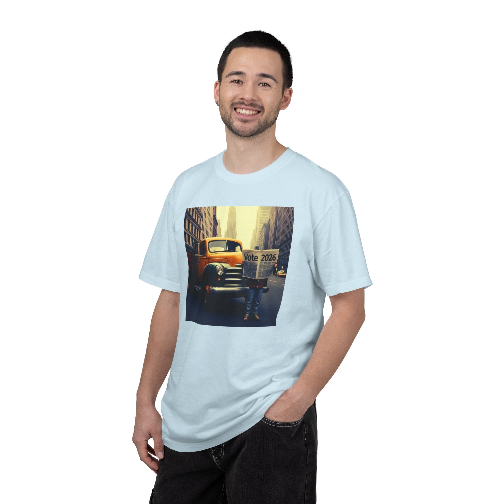 Vote USA 2026 Vintage Truck T-Shirt