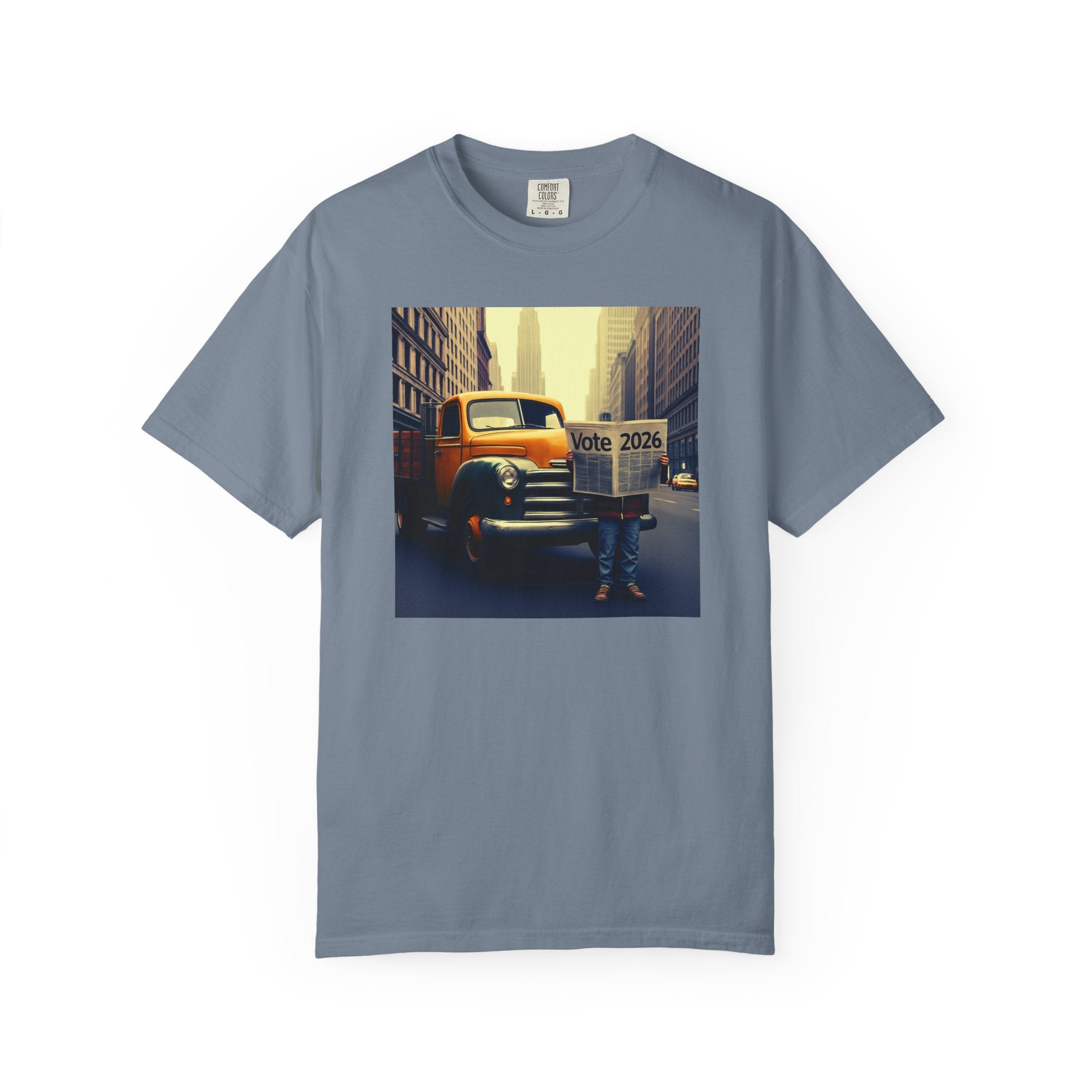 Vote USA 2026 Vintage Truck T-Shirt