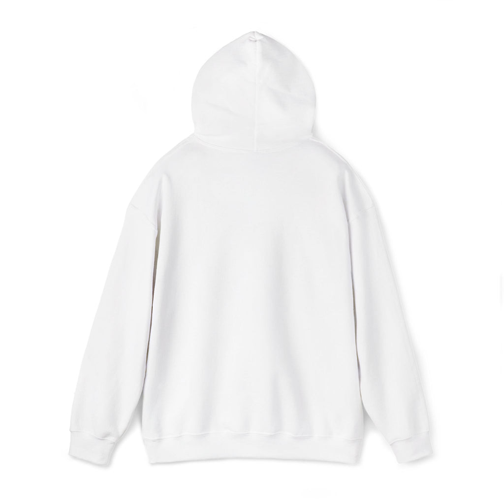 Embroidered Hibiscus Red, White, Blue Floral Illustration Hoodie | Embroidered Sweatshirt