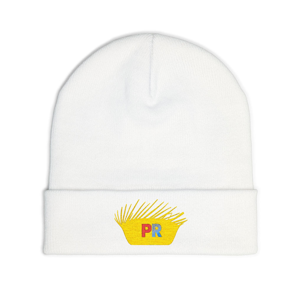 Knit Beanie (Embroidery) PAVA Puerto Rico Pride