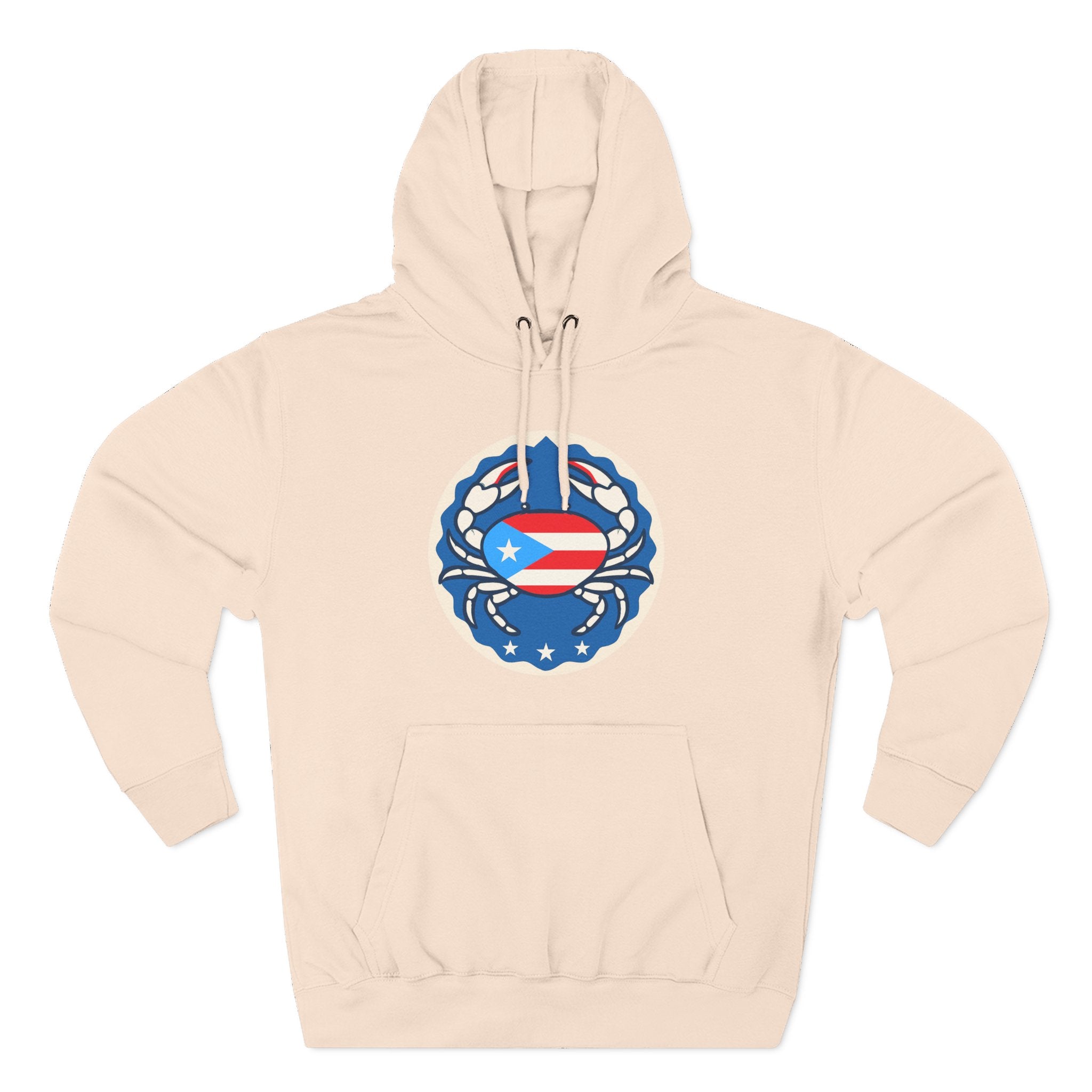 Puerto Rico Crab Hoodie / Cangrejo Sweatshirt, Island Sweatshirt