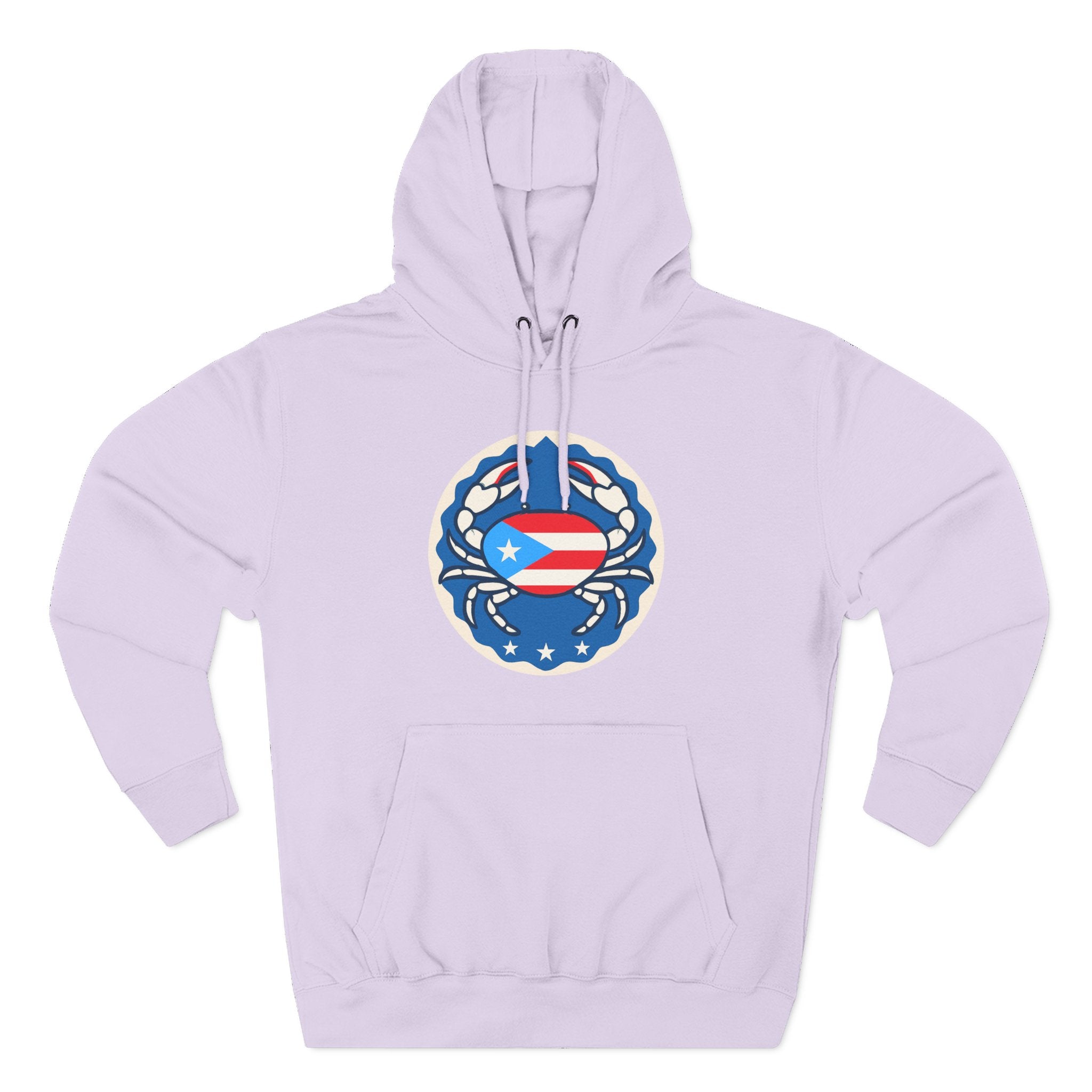 Puerto Rico Crab Hoodie / Cangrejo Sweatshirt, Island Sweatshirt