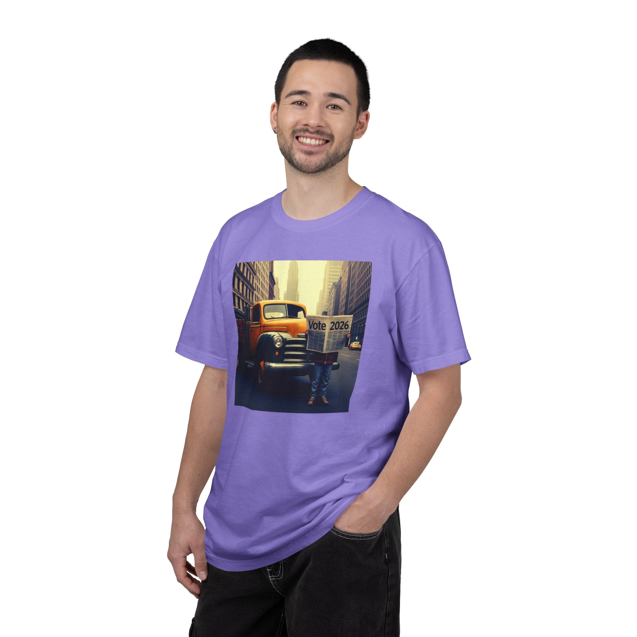 Vote USA 2026 Vintage Truck T-Shirt