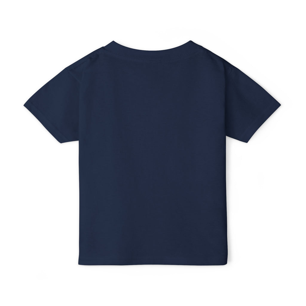 Toddler T‑Shirt — Beach Cow Relaxing with Crabs Graphic Tee