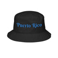 Embroidered Puerto Rico Bucket Hat — Coastal Summer Sun Hat