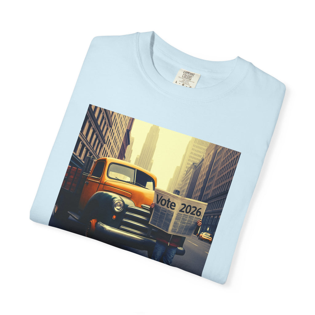 Vote USA 2026 Vintage Truck T-Shirt