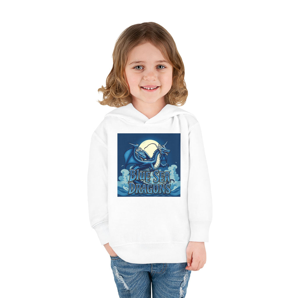 Toddler Hoodie - Blue Sea Adventures Nautical Sailboat Fleece Pullover
