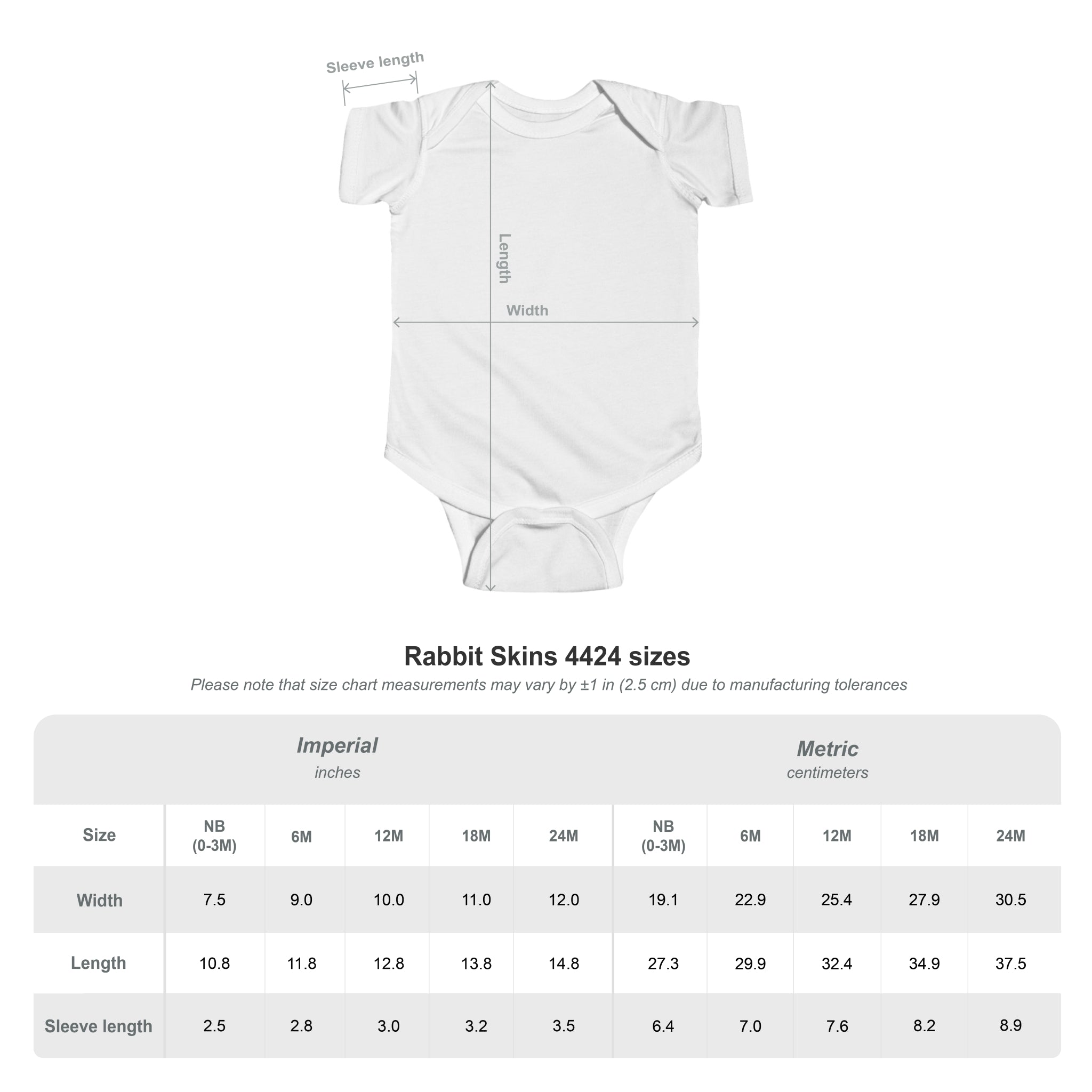 Baby Bodysuit — Puerto Rico Surfing Bunny - Baby