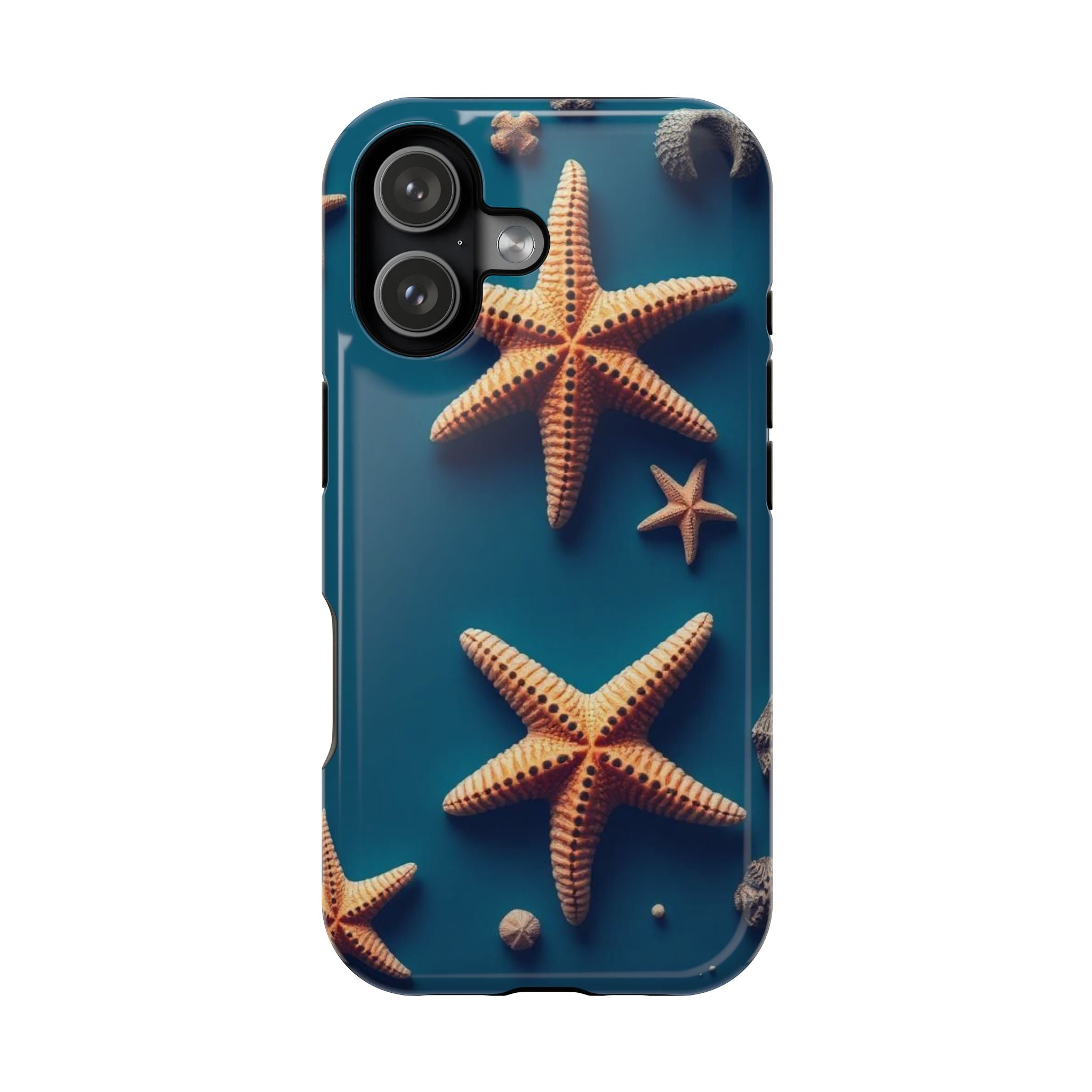 Starfish Beach Phone Case — Impact‑Resistant Magnetic iPhone Cover