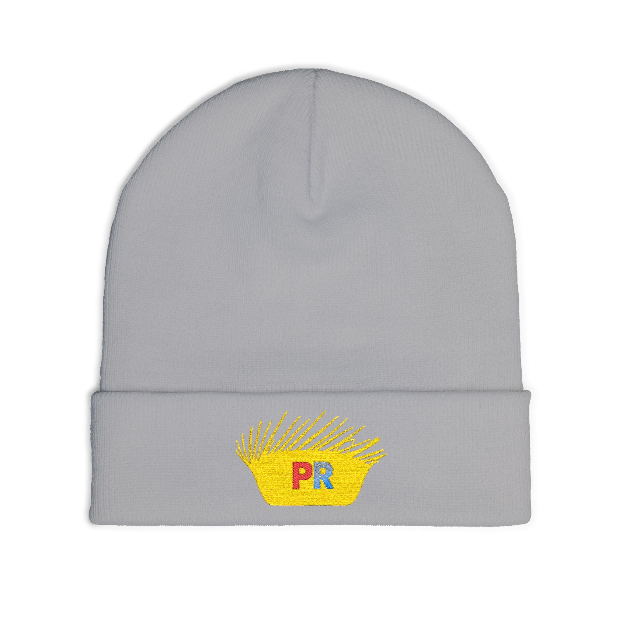 Knit Beanie (Embroidery) PAVA Puerto Rico Pride