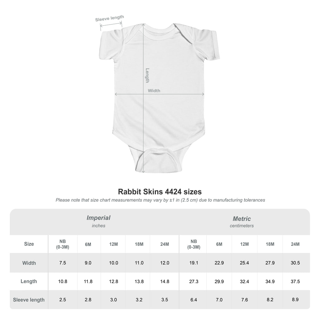 Baby Bodysuit — Cute Bunny & Turtle Playtime Graphic