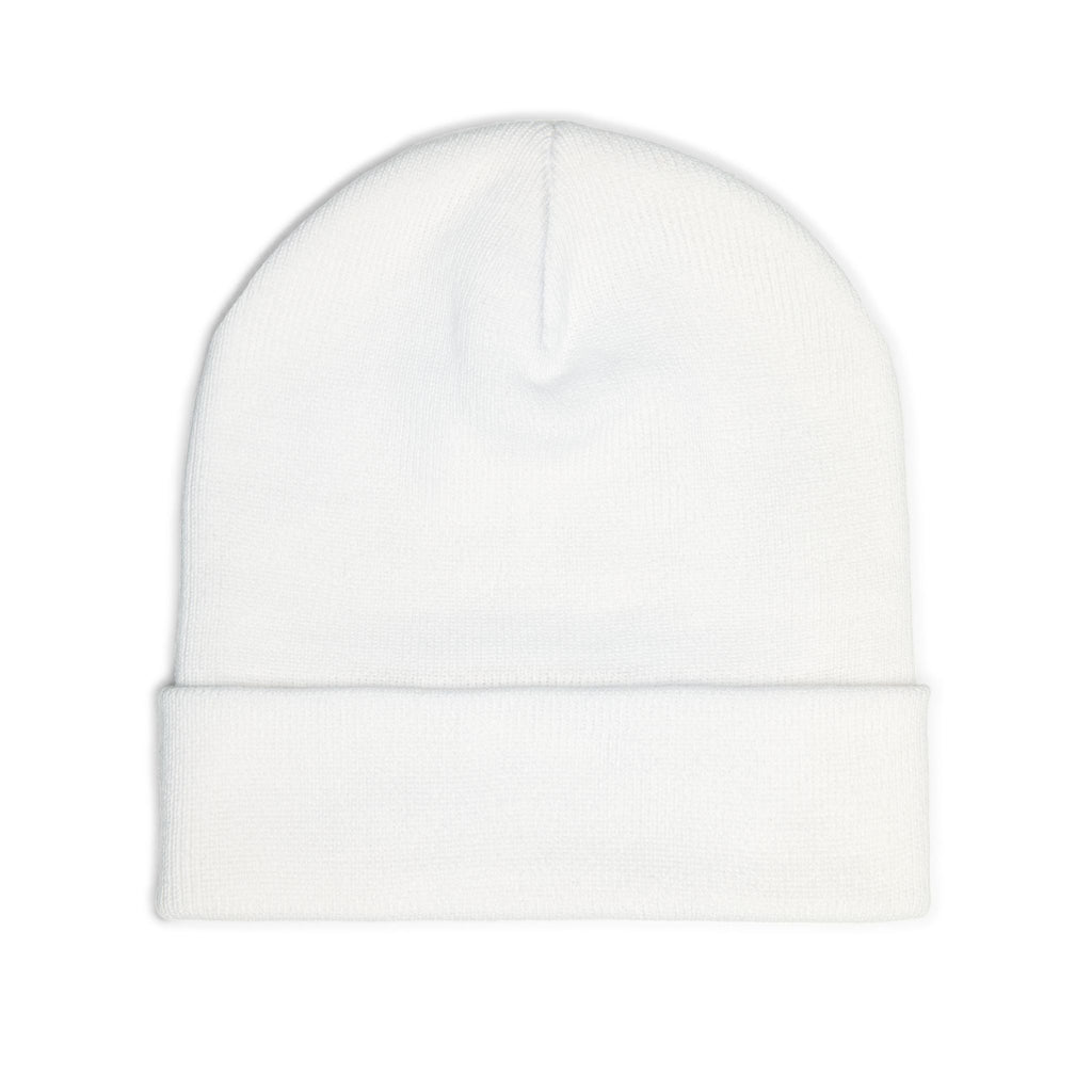 Knit Beanie (Embroidery) - Puerto Rico Flag and Heart Pride