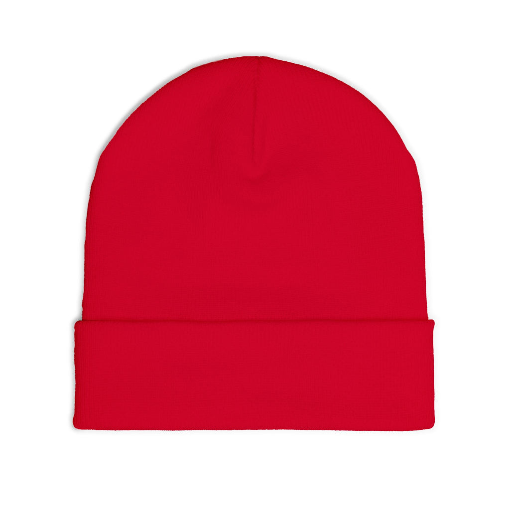 Knit Beanie (Embroidery) - Puerto Rico Flag and Heart Pride