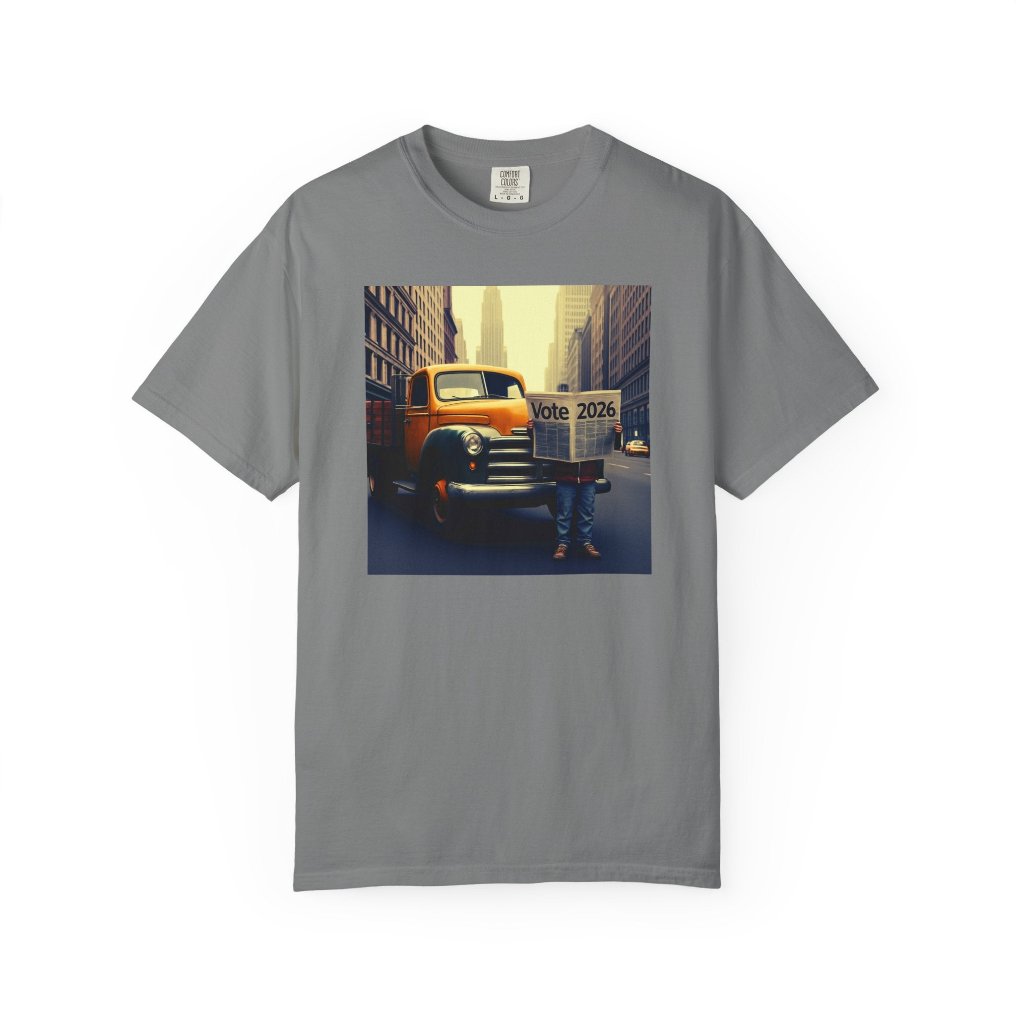 Vote USA 2026 Vintage Truck T-Shirt