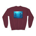 Blue Sea Dragons Adventure Crewneck Sweatshirt