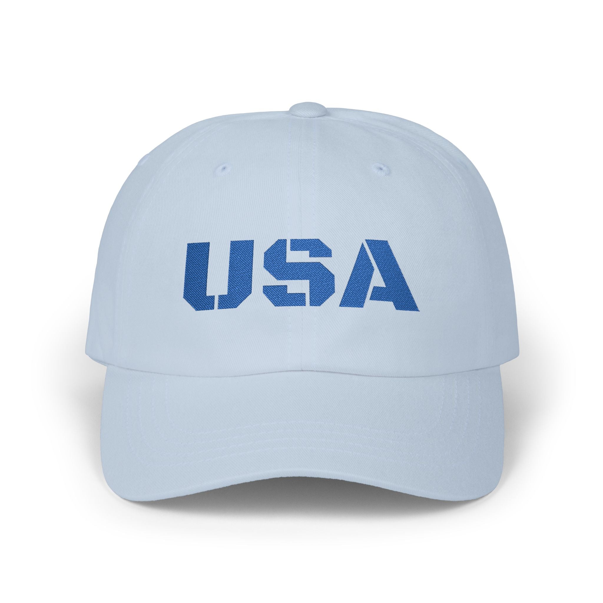 USA Distressed Classic Dad Cap — Patriotic USA Baseball Hat
