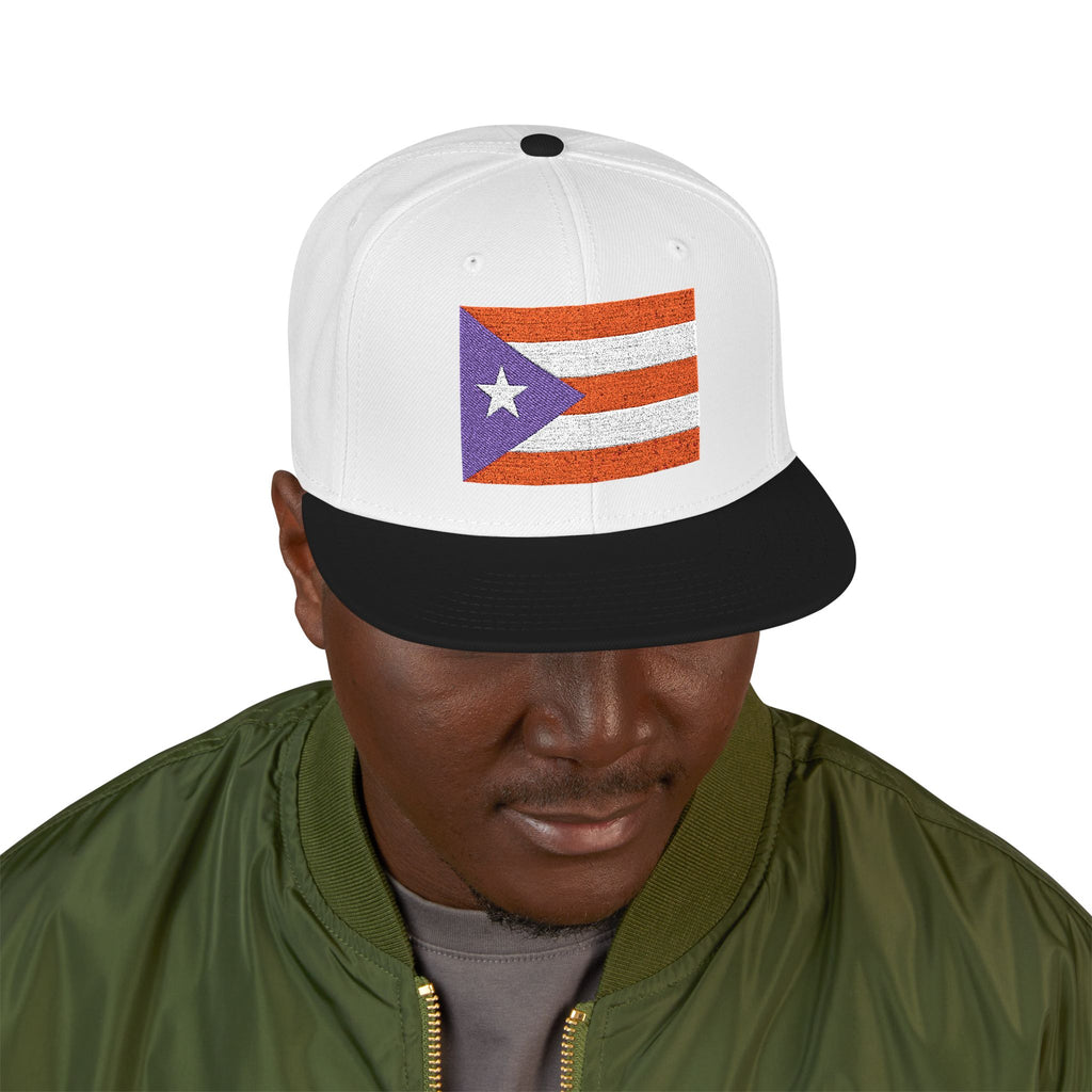 Embroidered Puerto Rico Flag — Unisex Streetwear Cap