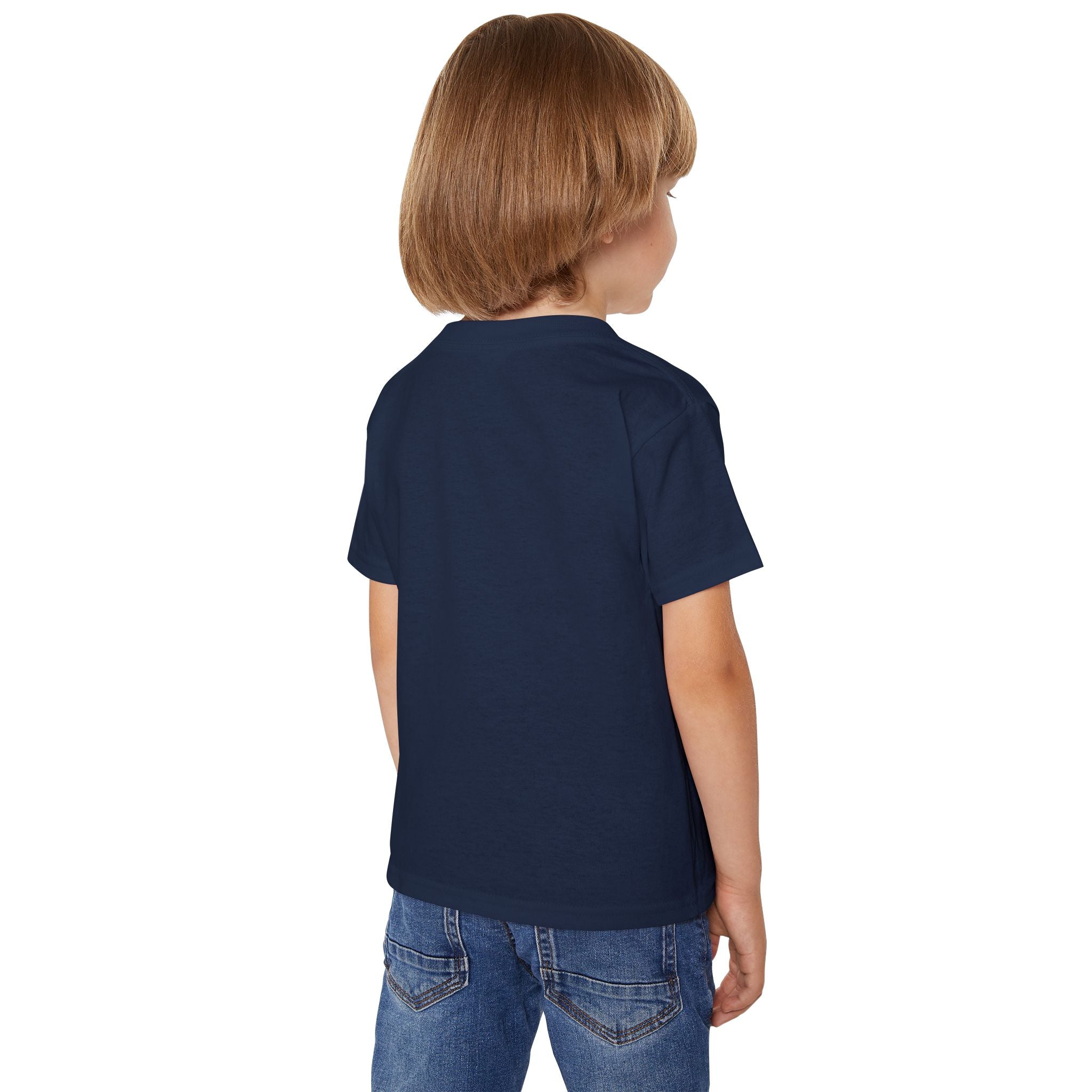 Toddler T-Shirt — Beach Cow in Sunglasses Graphic (Summer Vacation, Kid Tee)