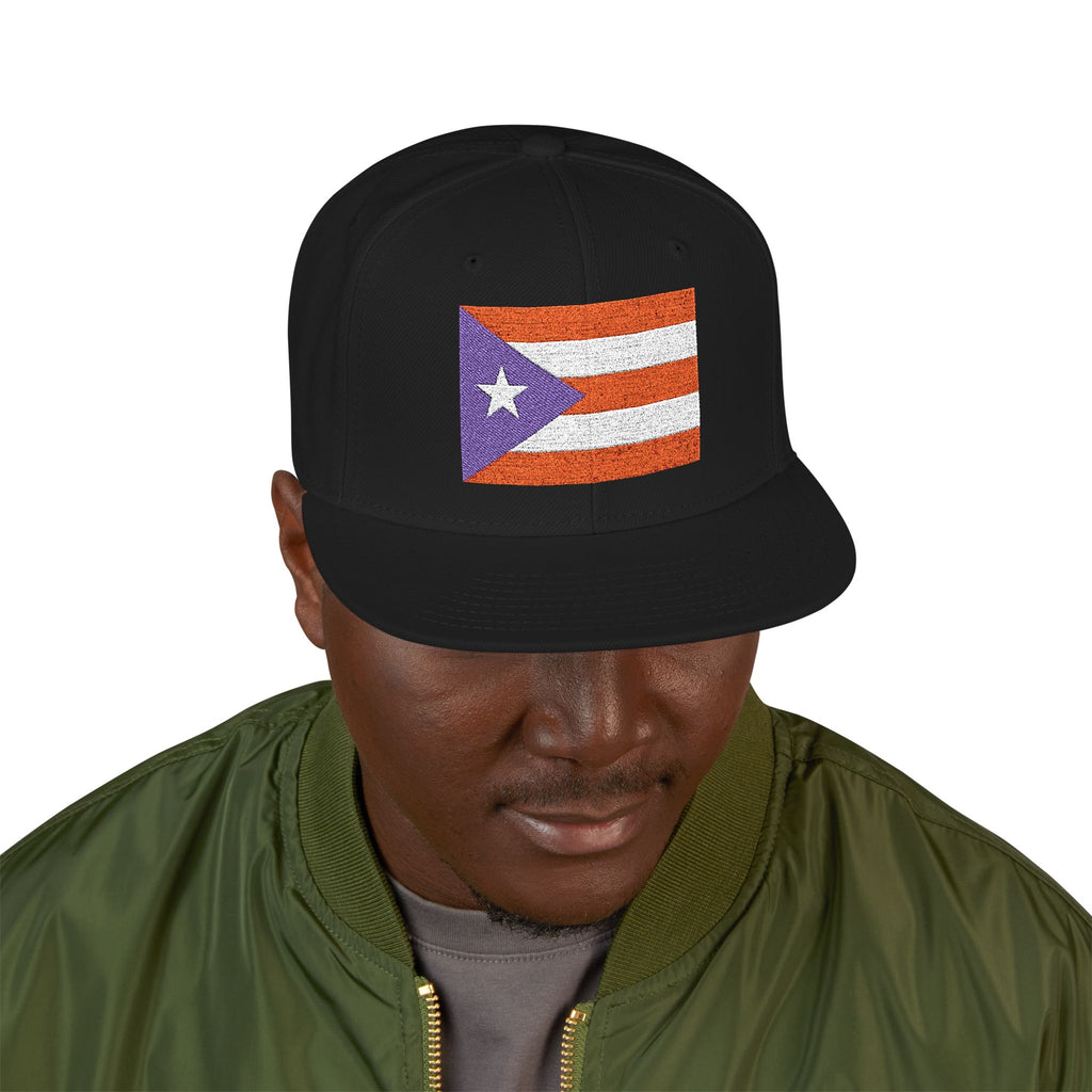Embroidered Puerto Rico Flag — Unisex Streetwear Cap
