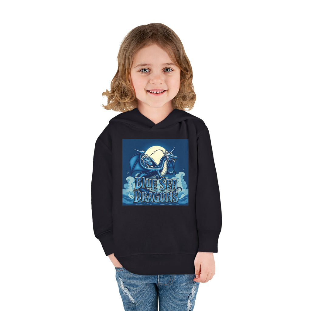 Toddler Hoodie - Blue Sea Adventures Nautical Sailboat Fleece Pullover