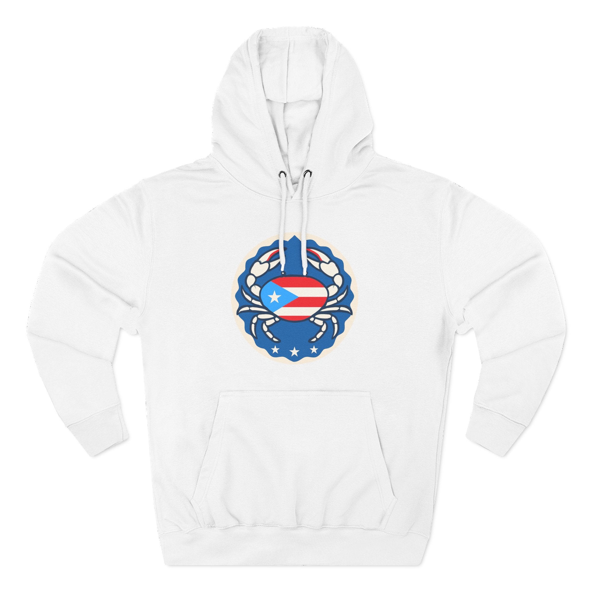 Puerto Rico Crab Hoodie / Cangrejo Sweatshirt, Island Sweatshirt