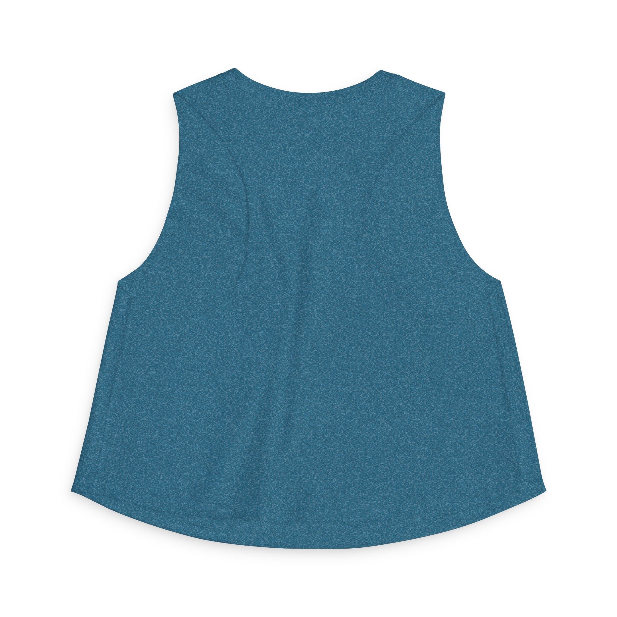 Dancer Silhouette Crop Top – Gold Hearts Ballet Tank for Women
