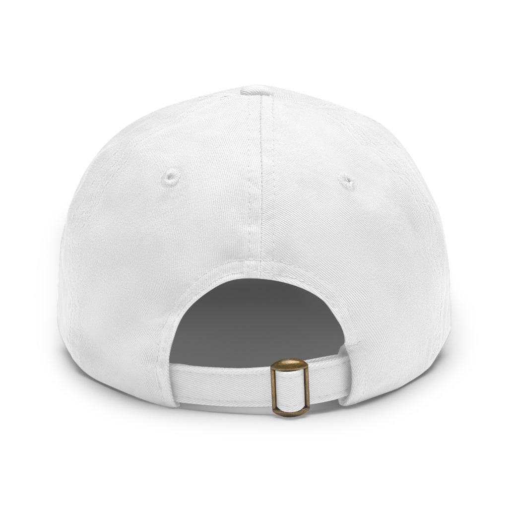 Dad Hat — "Puerto Rico Bunny" Leather Patch Baseball Cap