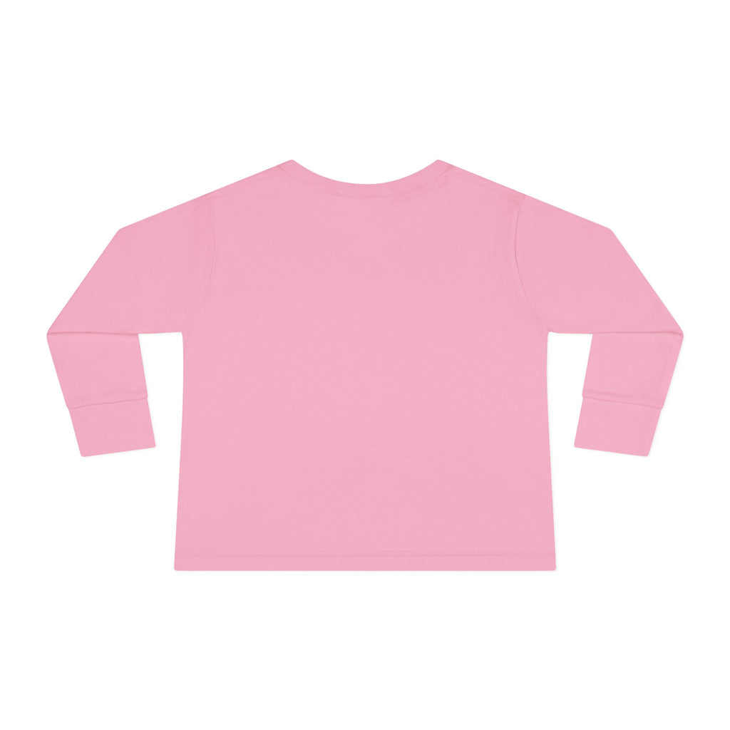 Cute Bunny & Turtle Beach Toddler Long Sleeve Tee