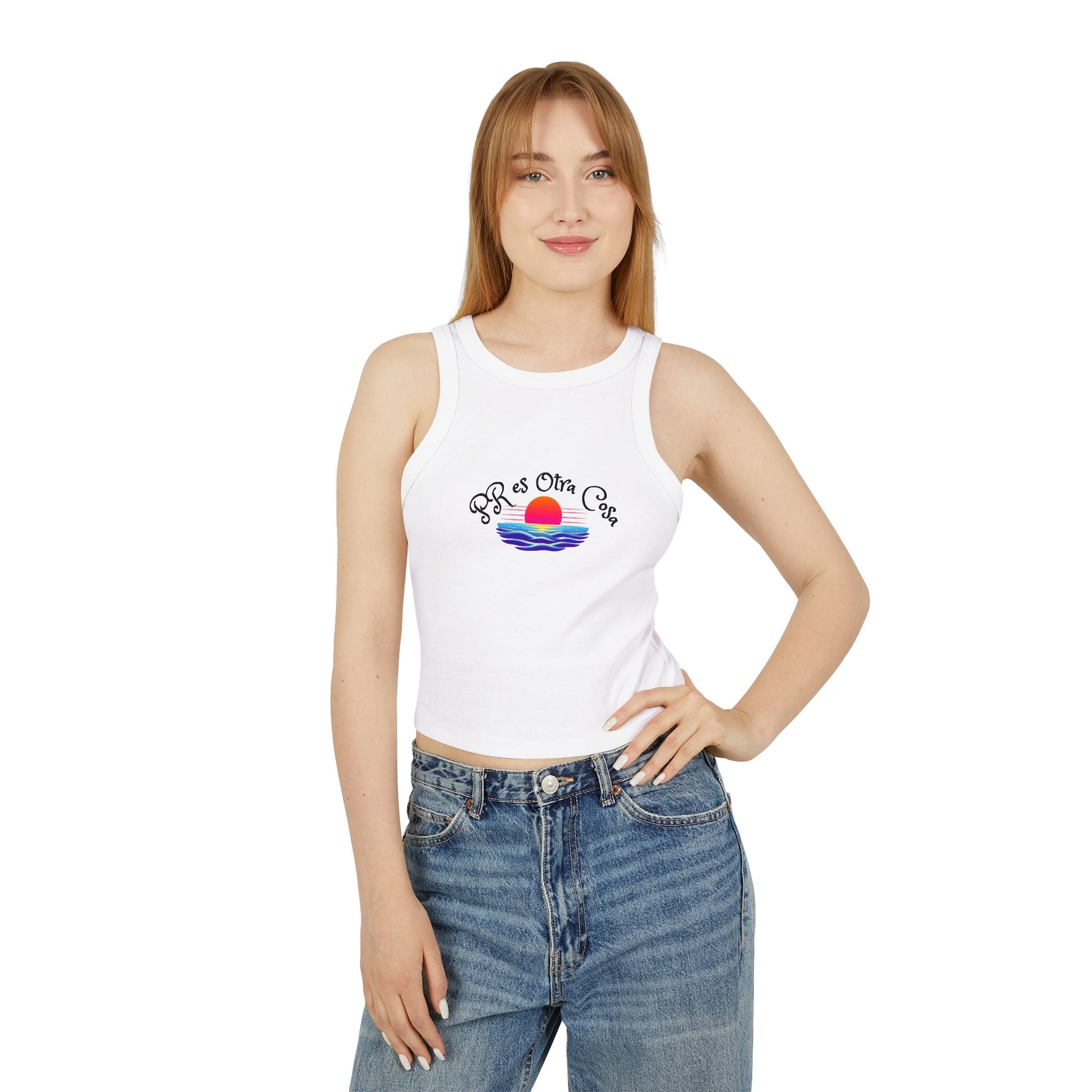 Women's Puerto Rico es Otra Cosa Graphic Tank Top — Summer Tank Top
