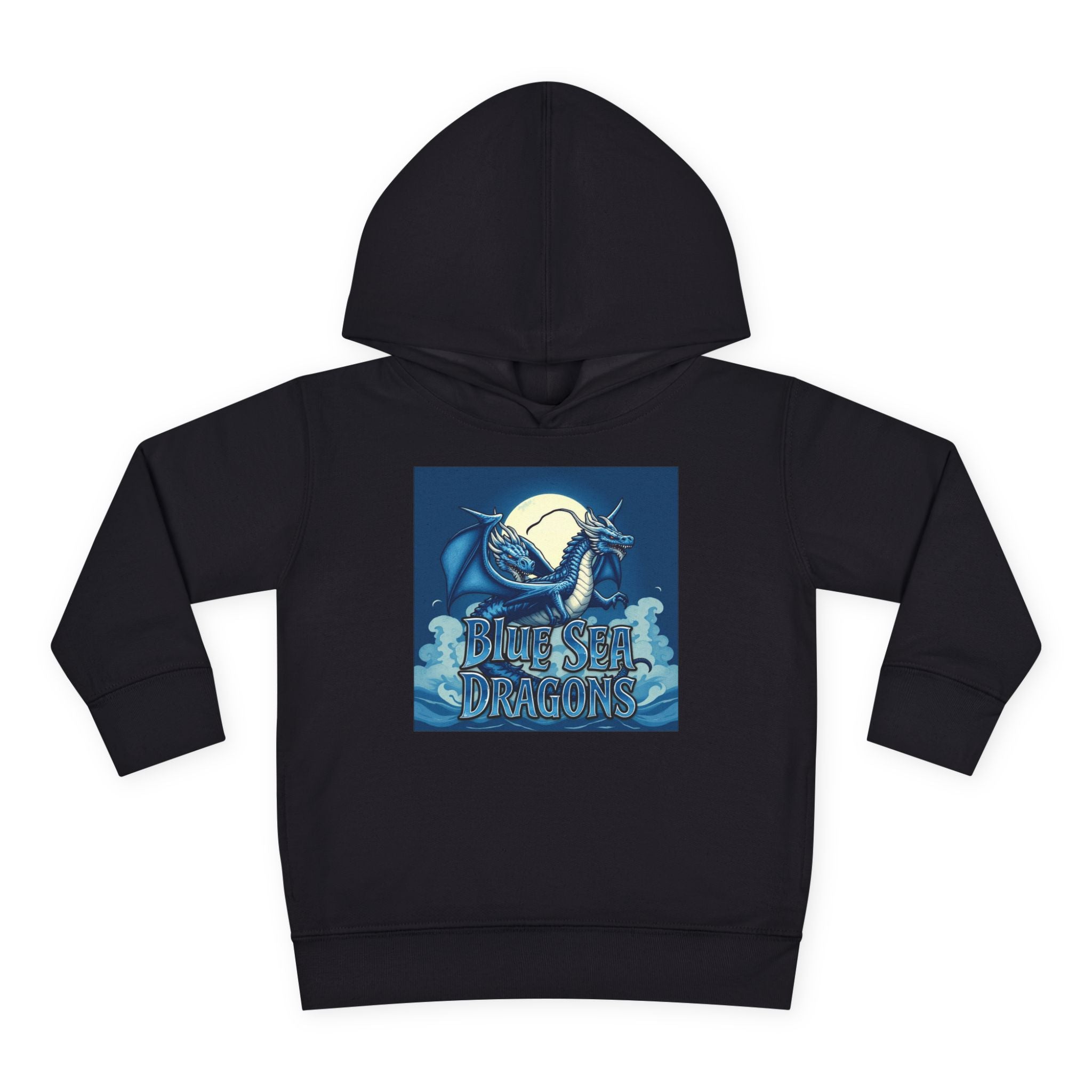 Toddler Hoodie - Blue Sea Adventures Nautical Sailboat Fleece Pullover