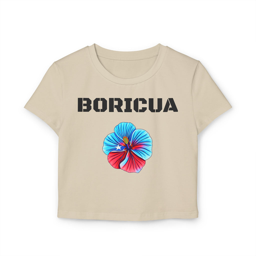BORICUA Tee | Crop top, Puerto Rican Pride