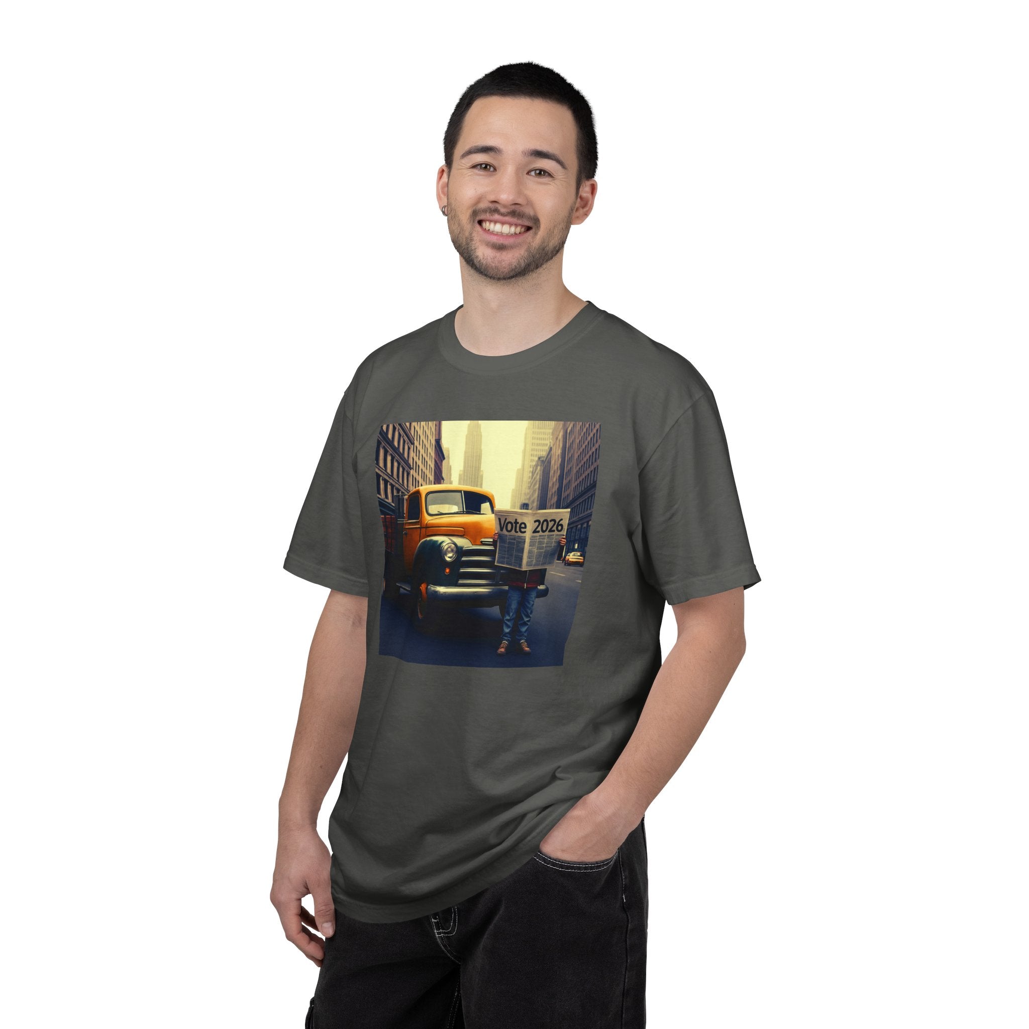Vote USA 2026 Vintage Truck T-Shirt