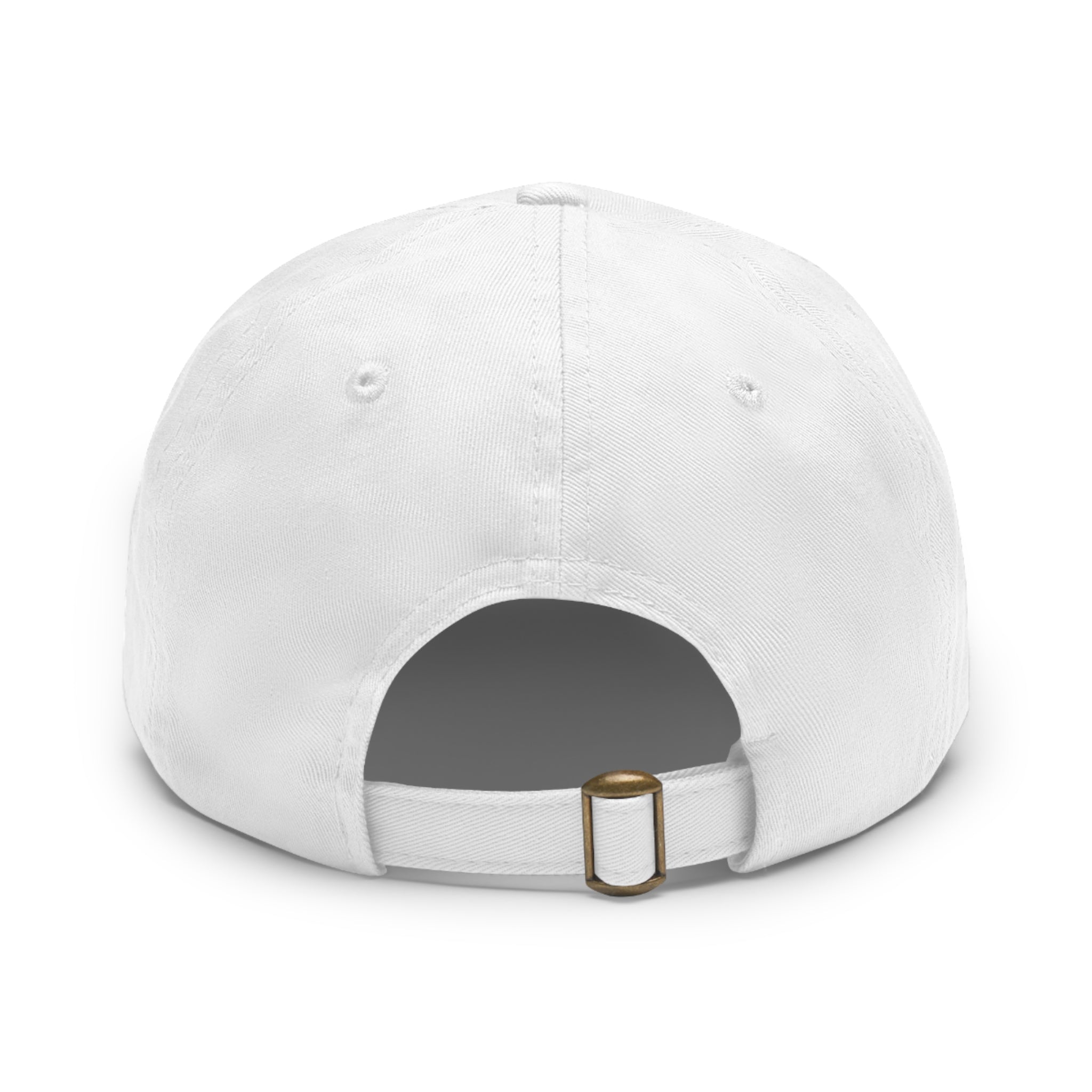 Dad Hat — "Puerto Rico Bunny" Leather Patch Baseball Cap