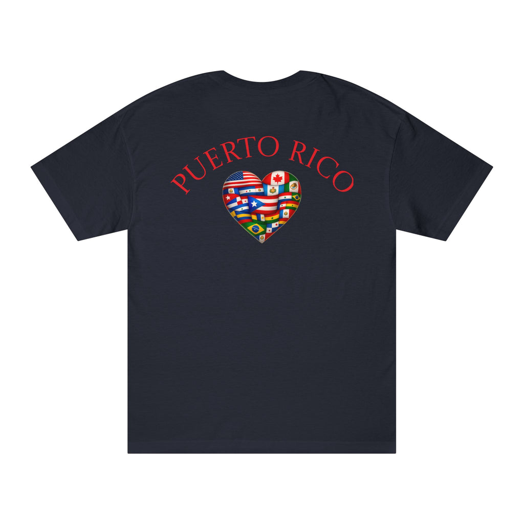 Floral Mexican / Puerto Rican Flag Design