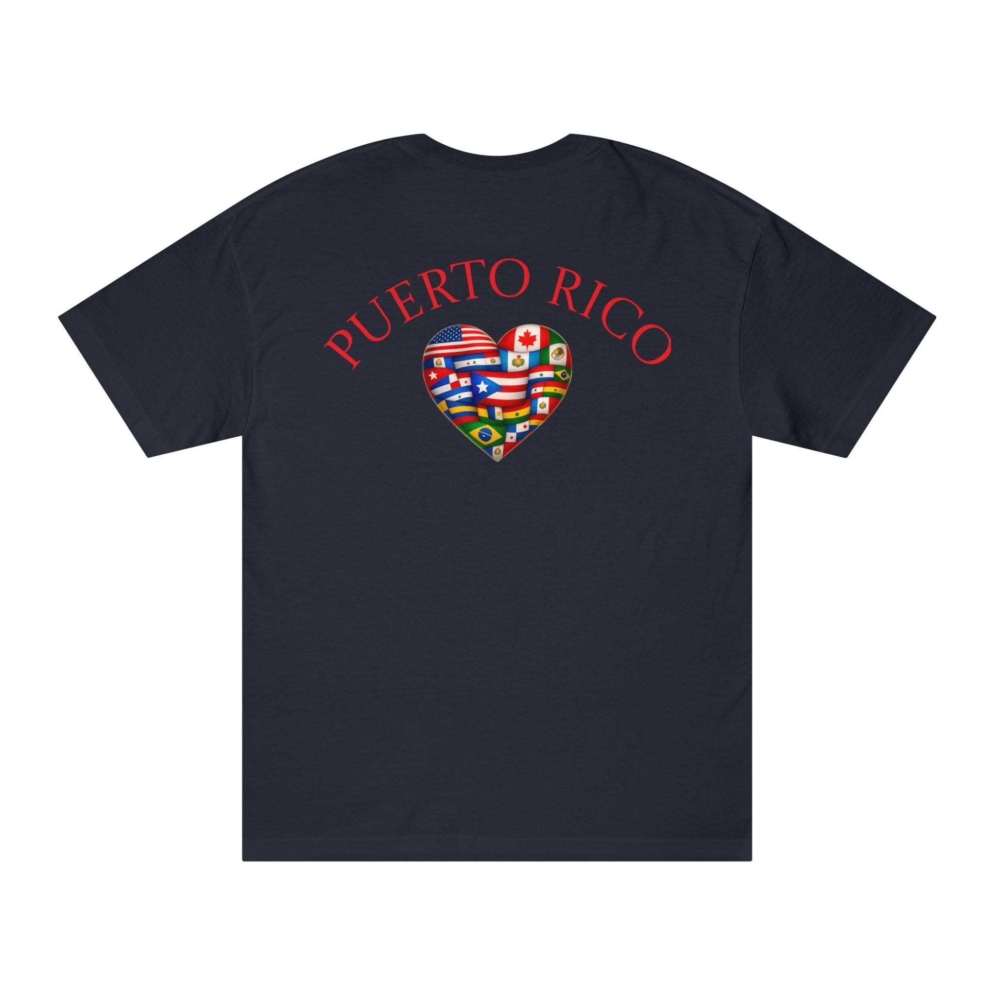 Floral Mexican / Puerto Rican Flag Design