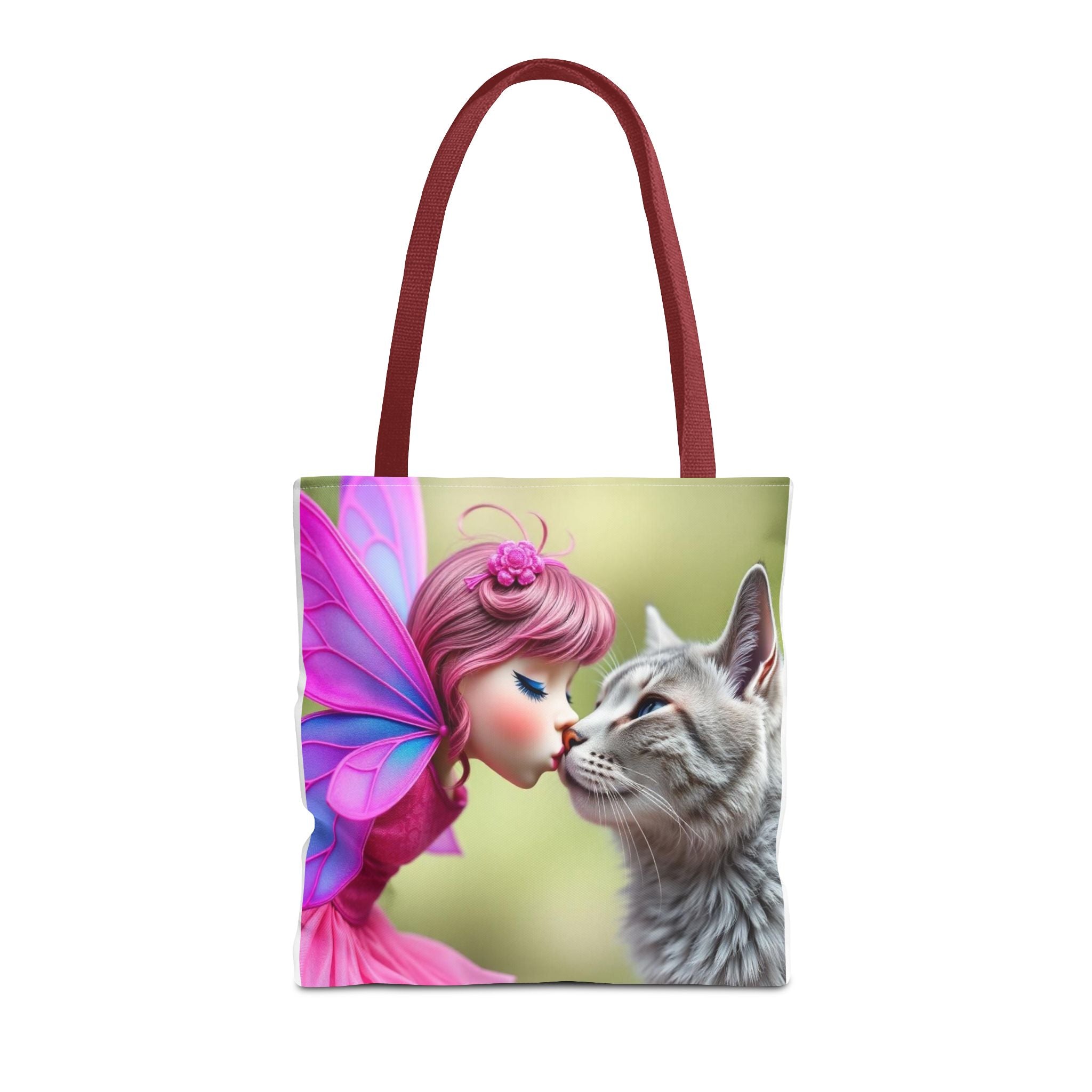 Magical Fairy Cat Tote Bag — Fairy Cat Art Tote