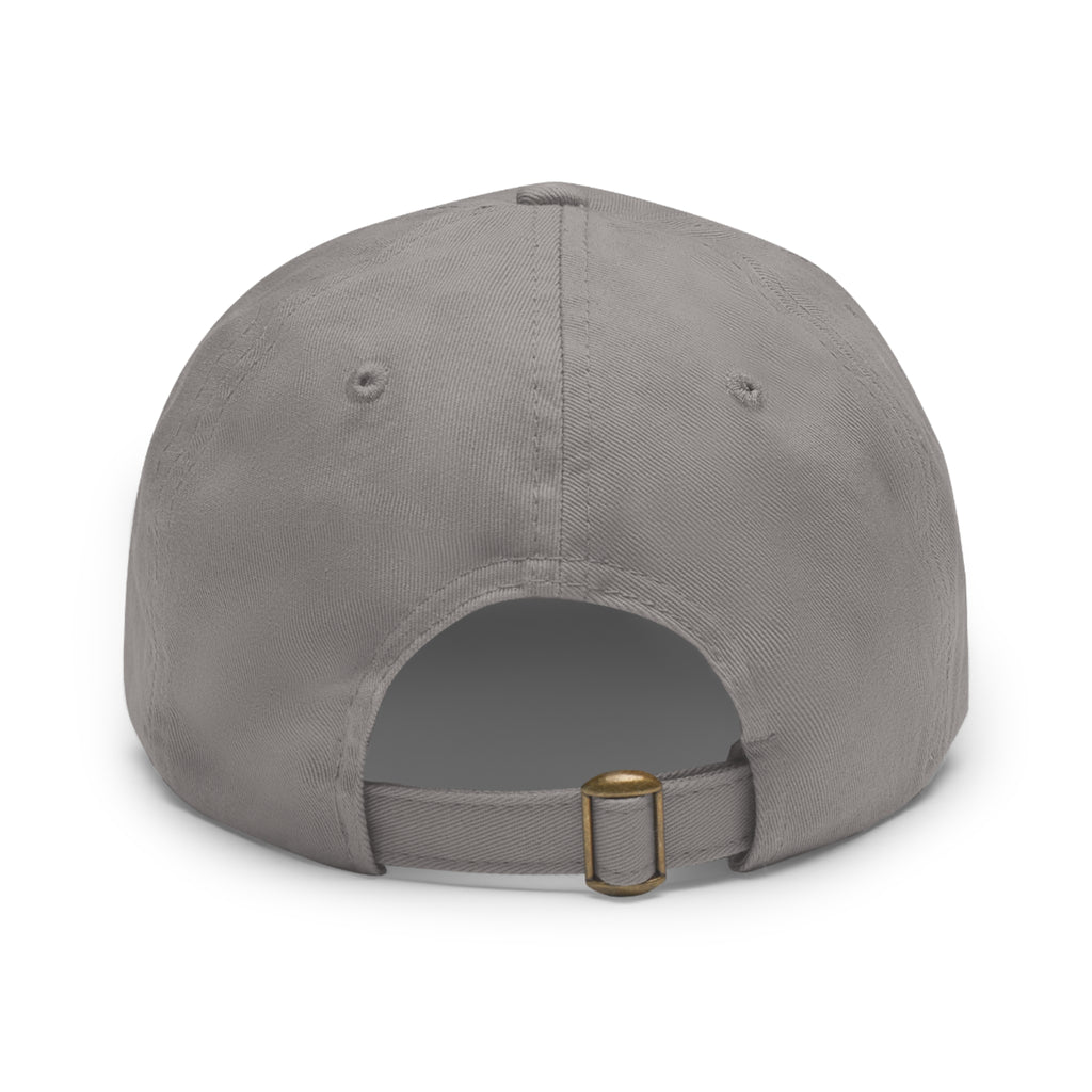 Dad Hat — "Puerto Rico Bunny" Leather Patch Baseball Cap