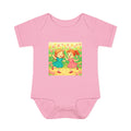 Baby Bodysuit — Spring Tulips Flowers