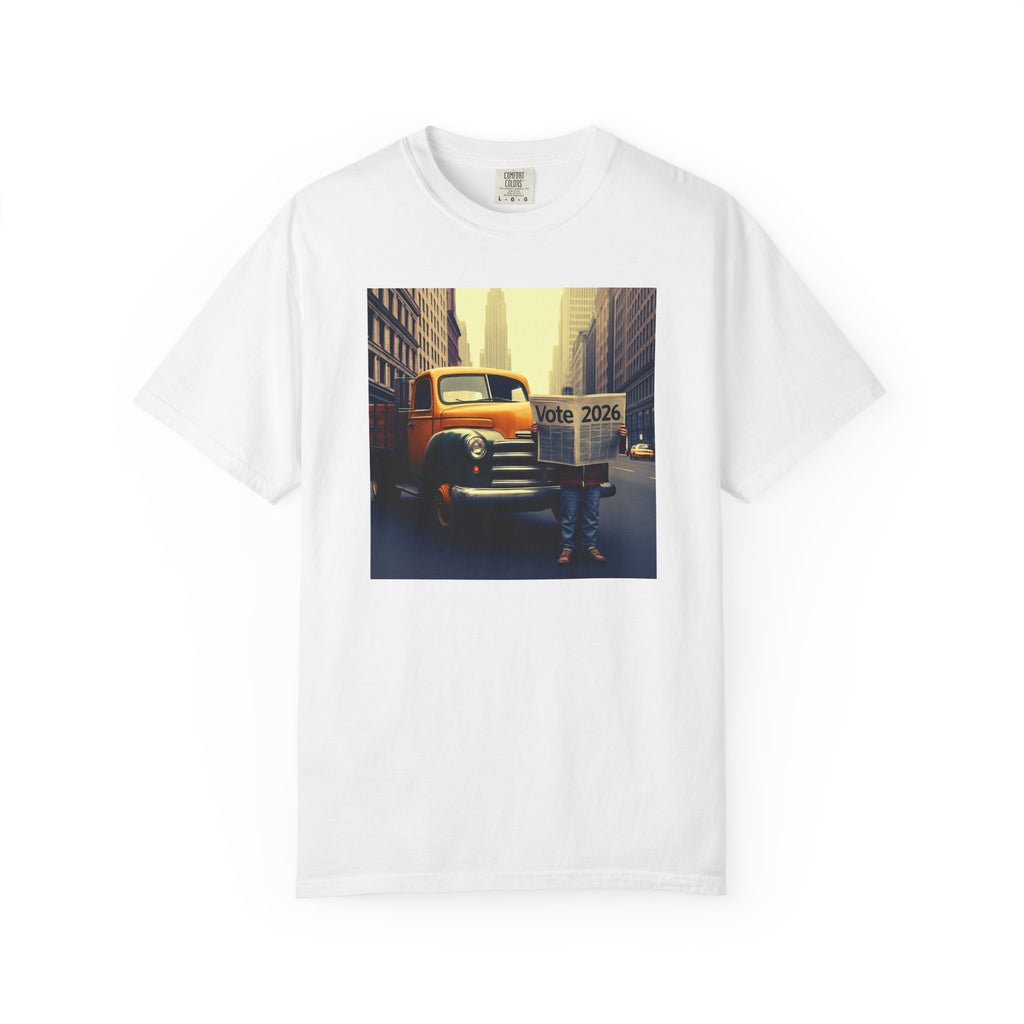 Vote USA 2026 Vintage Truck T-Shirt