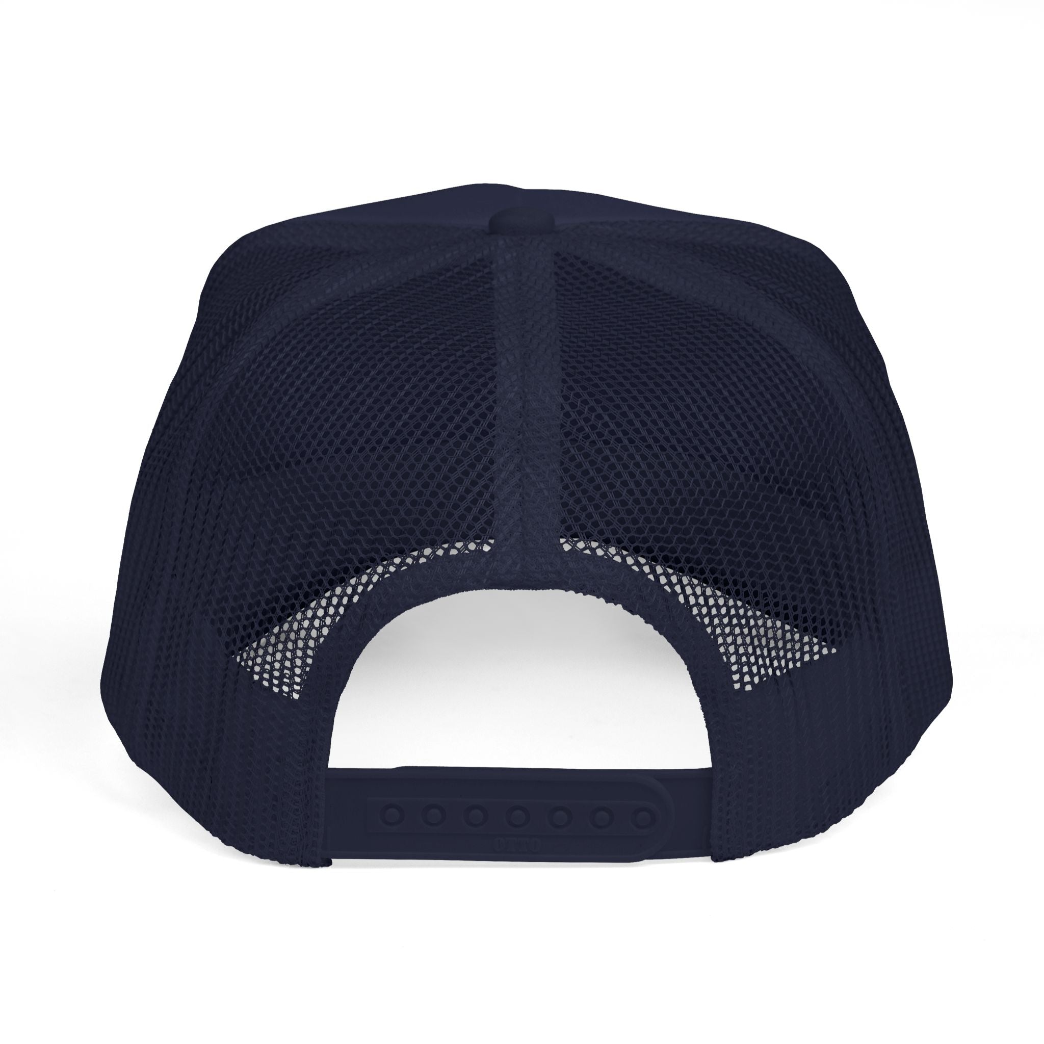 Embroidered Puerto Rico / Crab Trucker Hat — Coastal Mesh Foam Cap