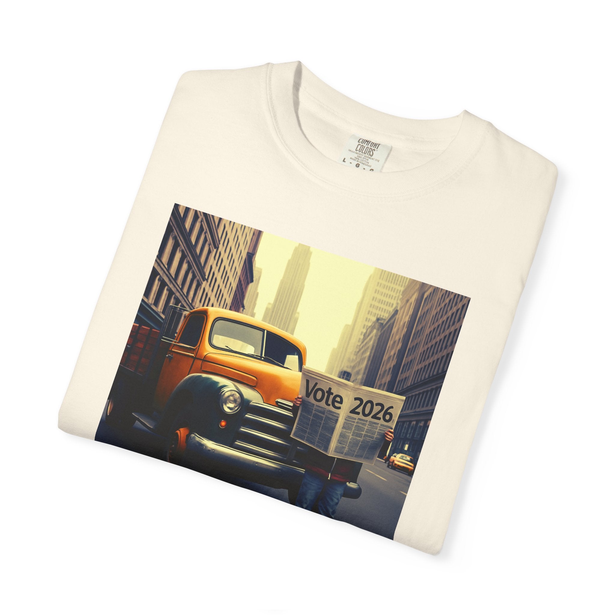 Vote USA 2026 Vintage Truck T-Shirt