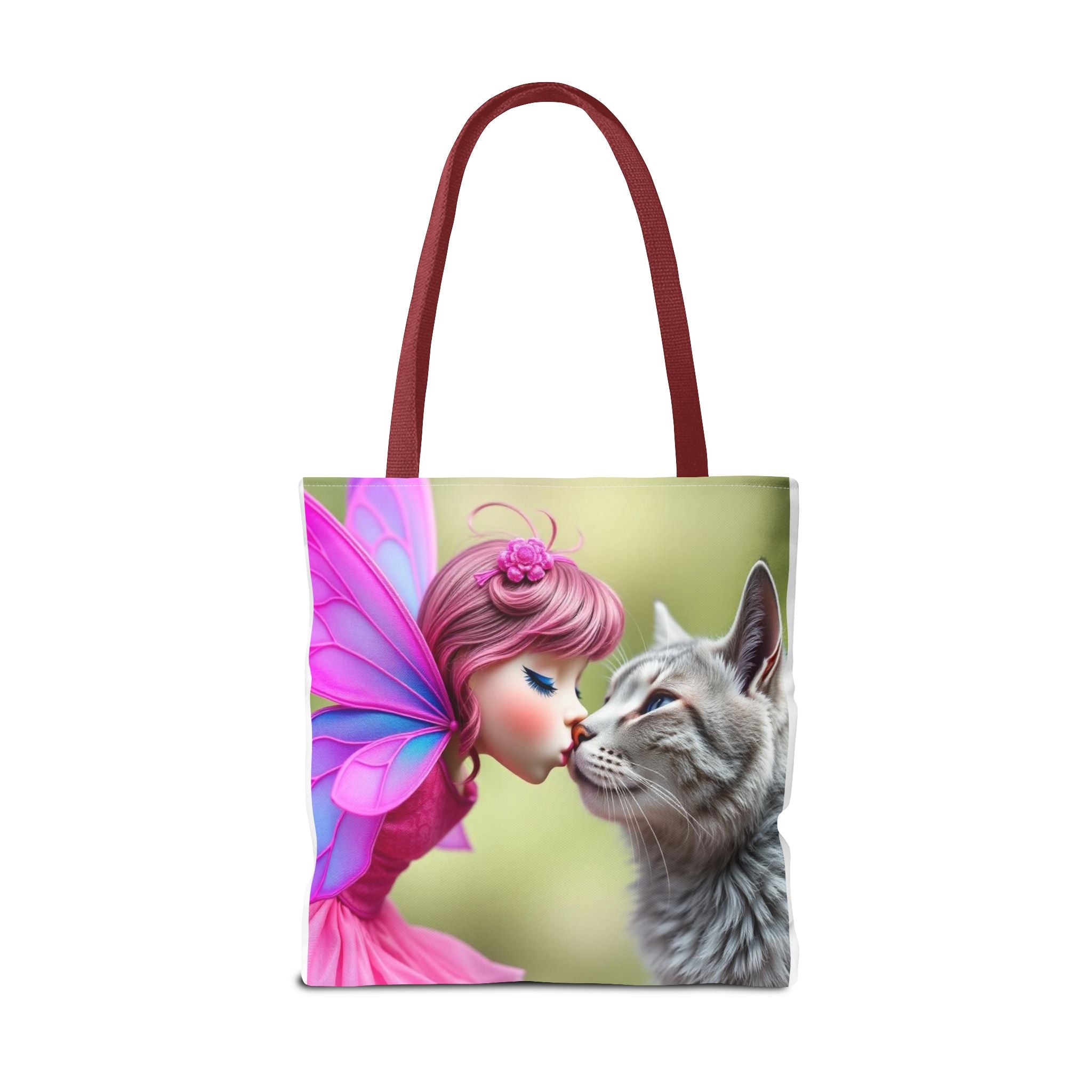 Magical Fairy Cat Tote Bag — Fairy Cat Art Tote
