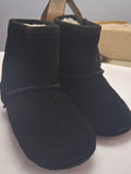Baby Boots Soft Soled Suede Black 18 months