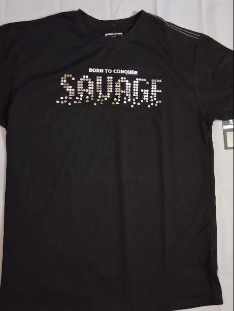 CR-24 Born to Conquer - Savage Black Men's Large