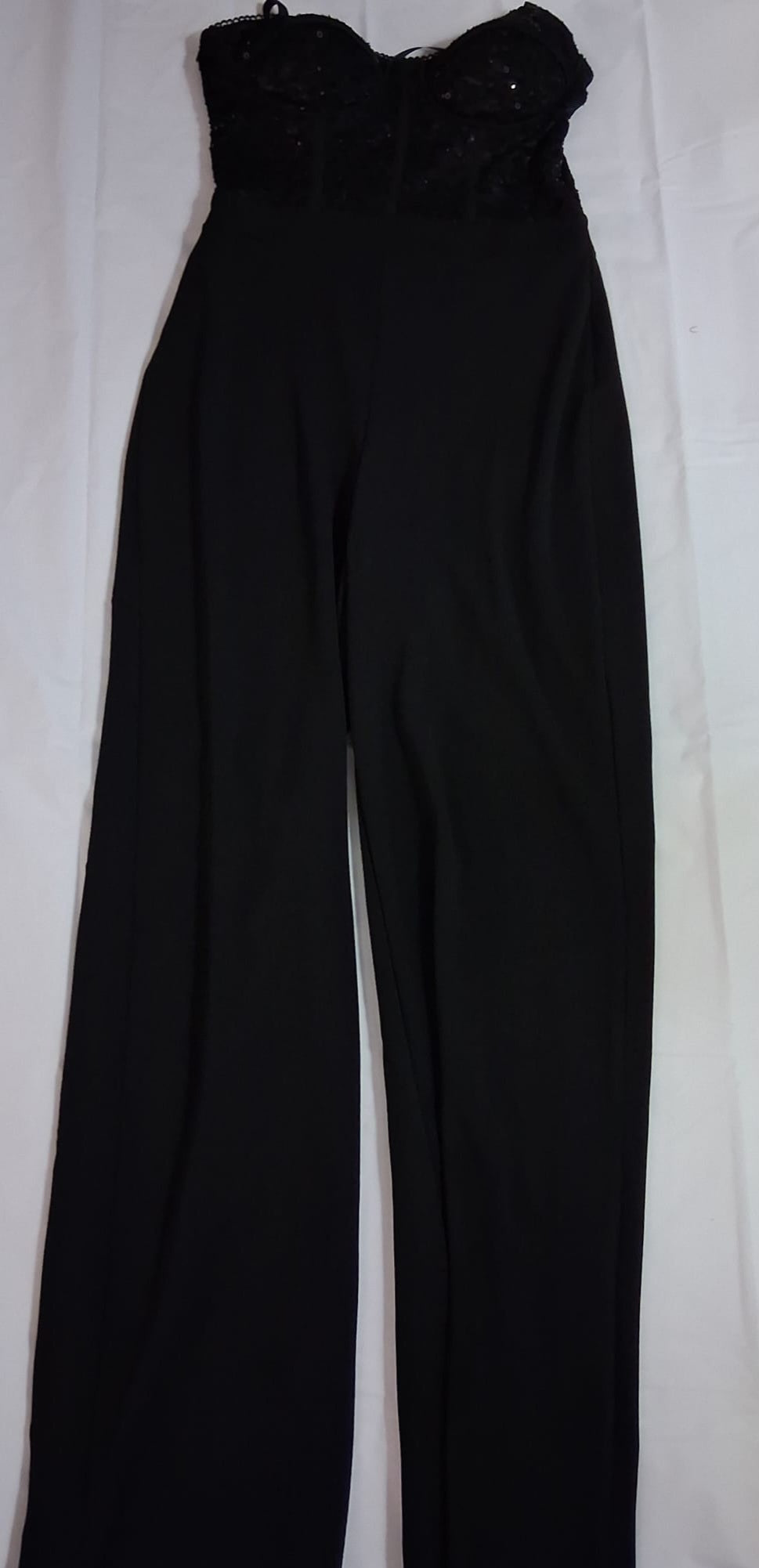 As U Wish Jumpsuit Corset Wide Leg Medium