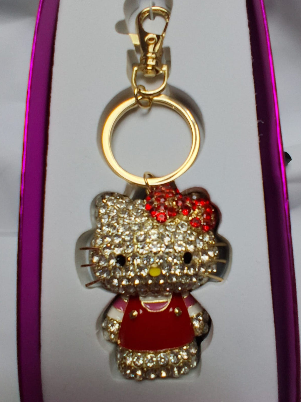 Sanrio Hello Kitty 3D Rhinestone Keychain