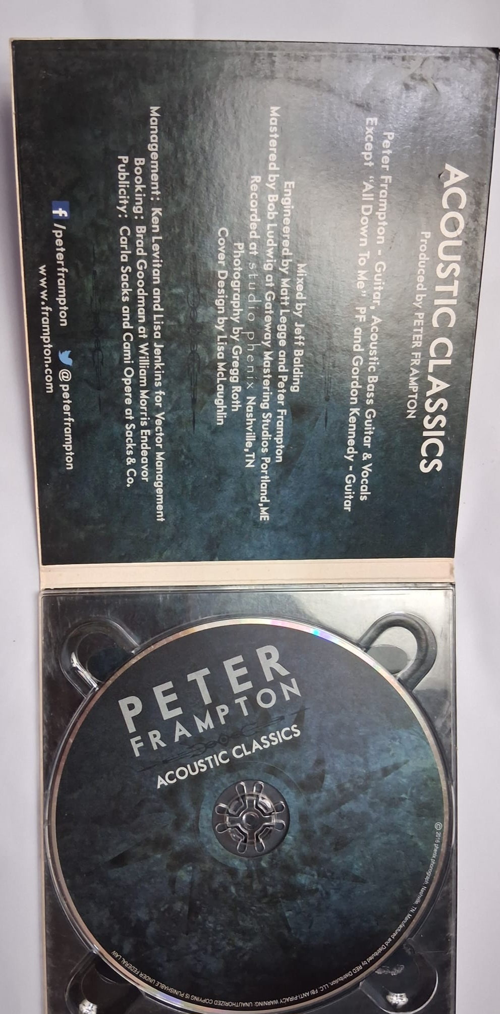 Peter Frampton Acoustic Classics  Pre-Owned