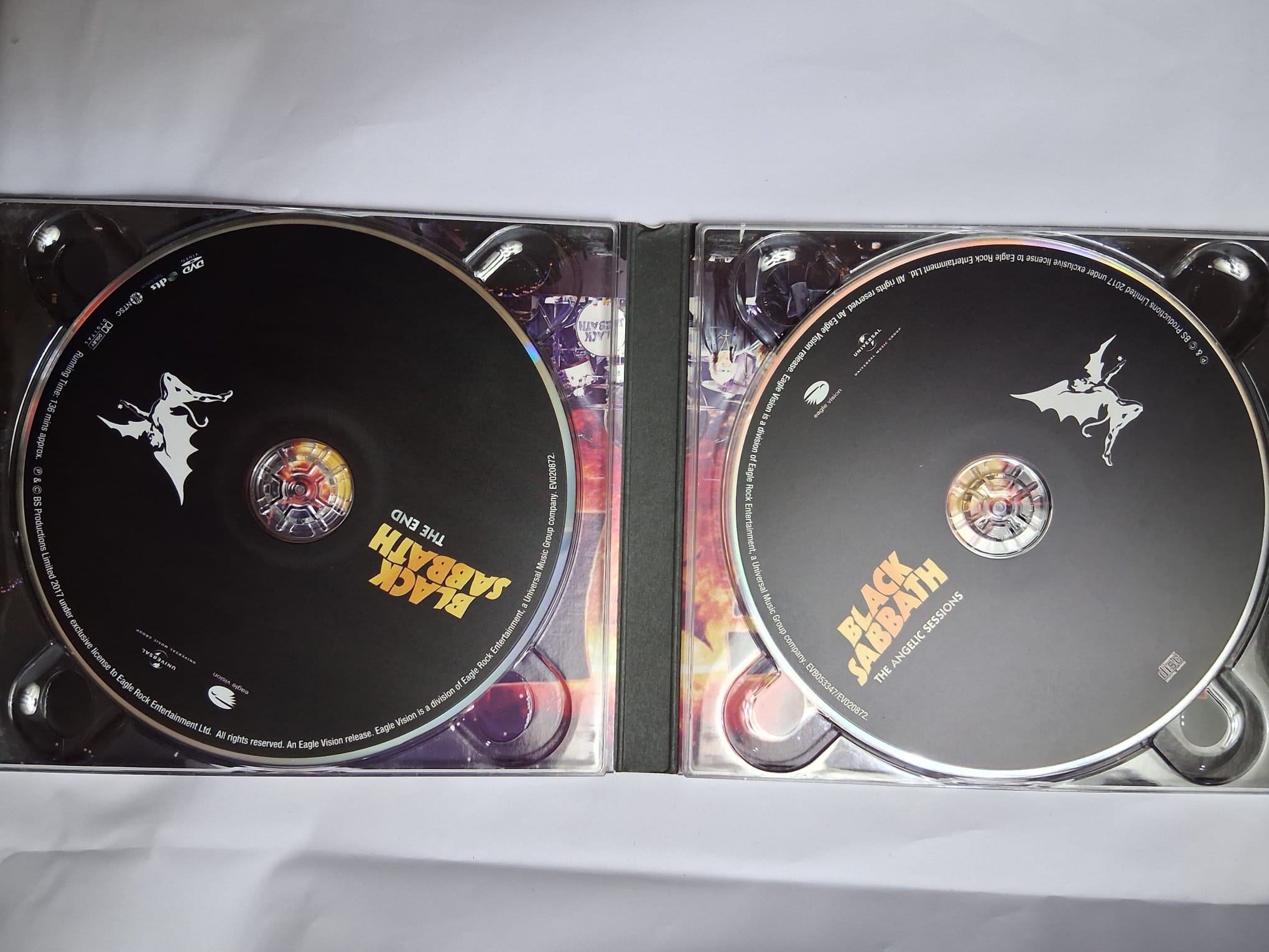 BLACK SABBATH THE END BIRMINGHAM DVD+CD Pre-Owned