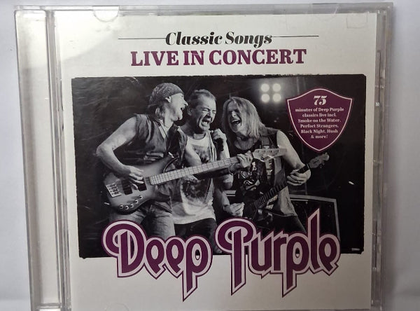 Deep Purple Classic Songs Live in Concert Pre-Owned